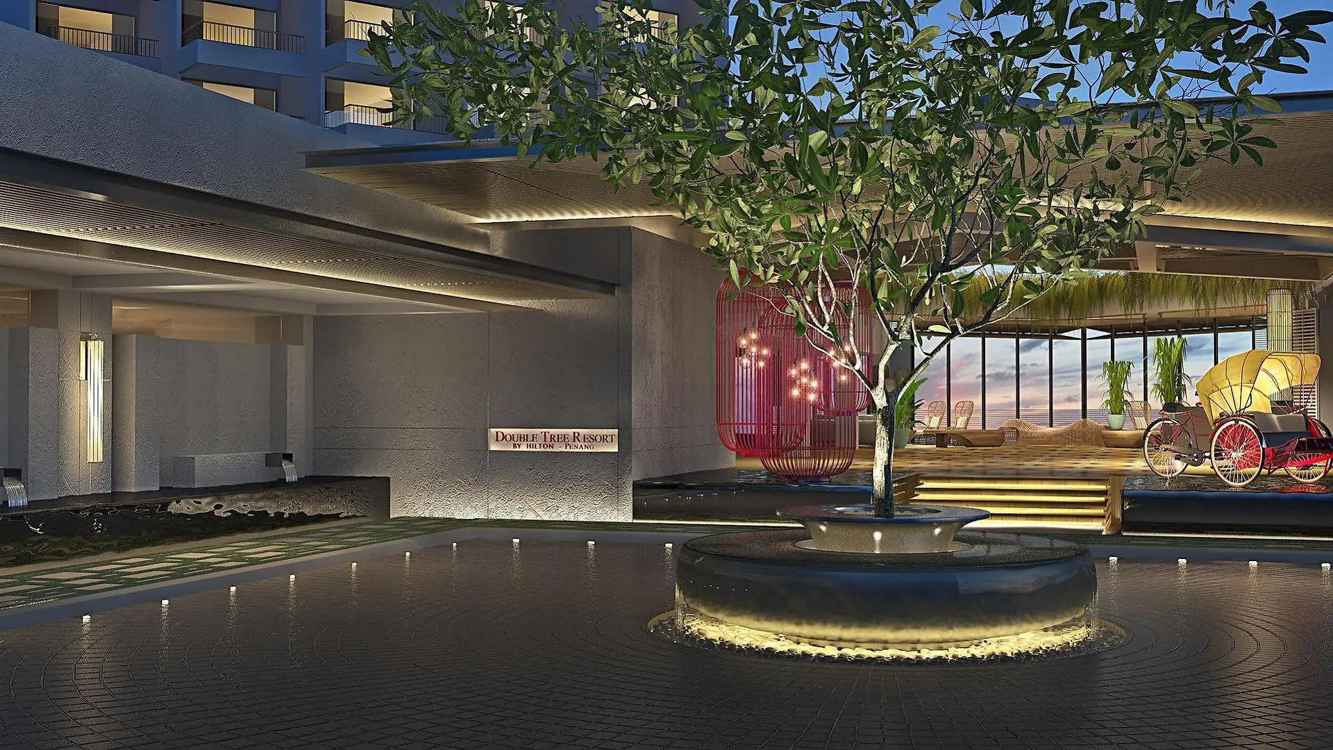 Doubletree Resort By Hilton Hotel Penang Batu Feringgi 4*,
